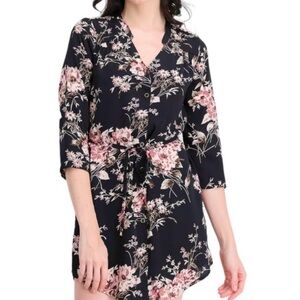 41 Hawthorn Pink and Cream Floral Blouse